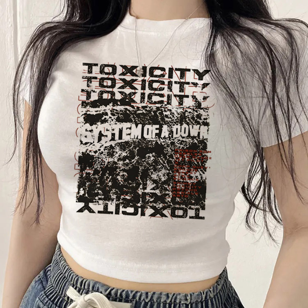 Summer Clothing Teens - System of a Down crop top