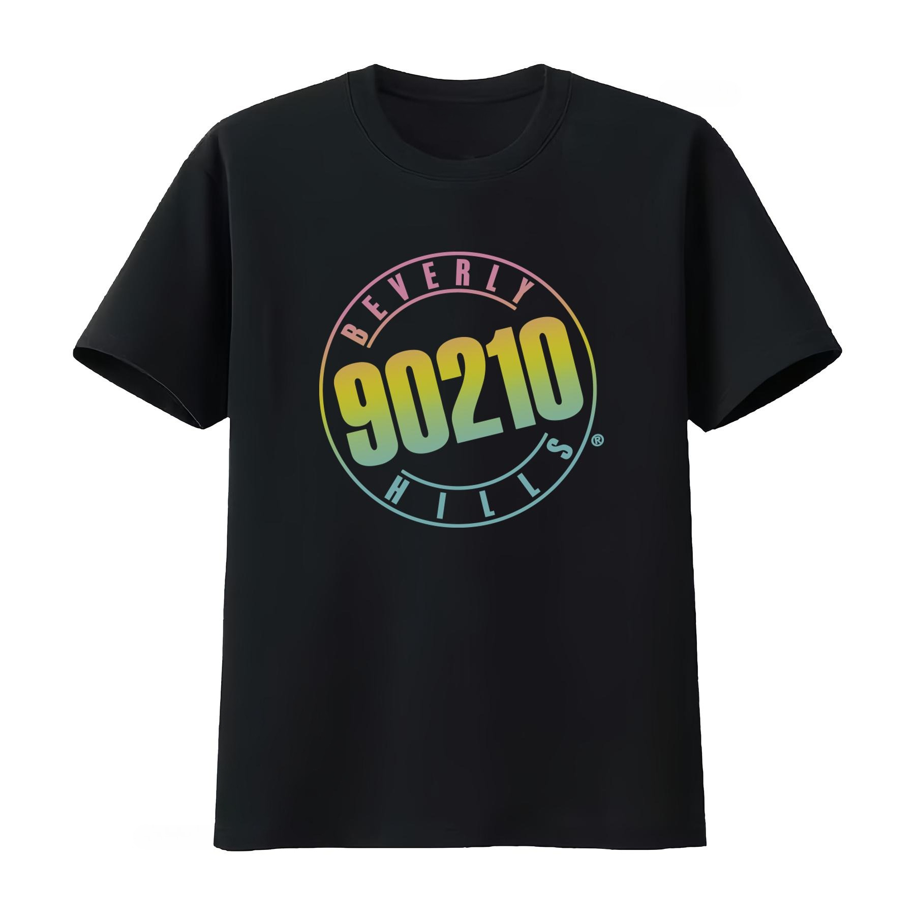 Summer Hill Clothing - Koszulka z retro logo Beverly Hills