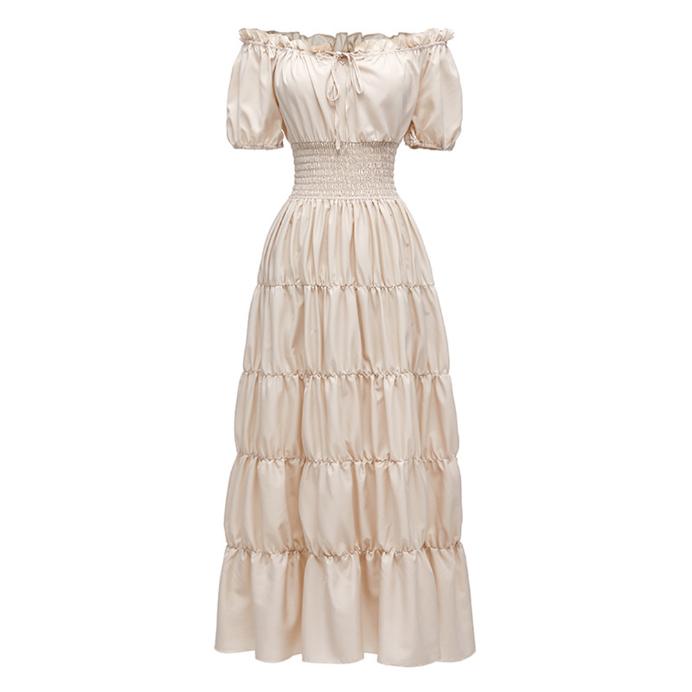 Summer Victorian Clothing - Sukienka w stylu średniowiecznym renesansowym retro