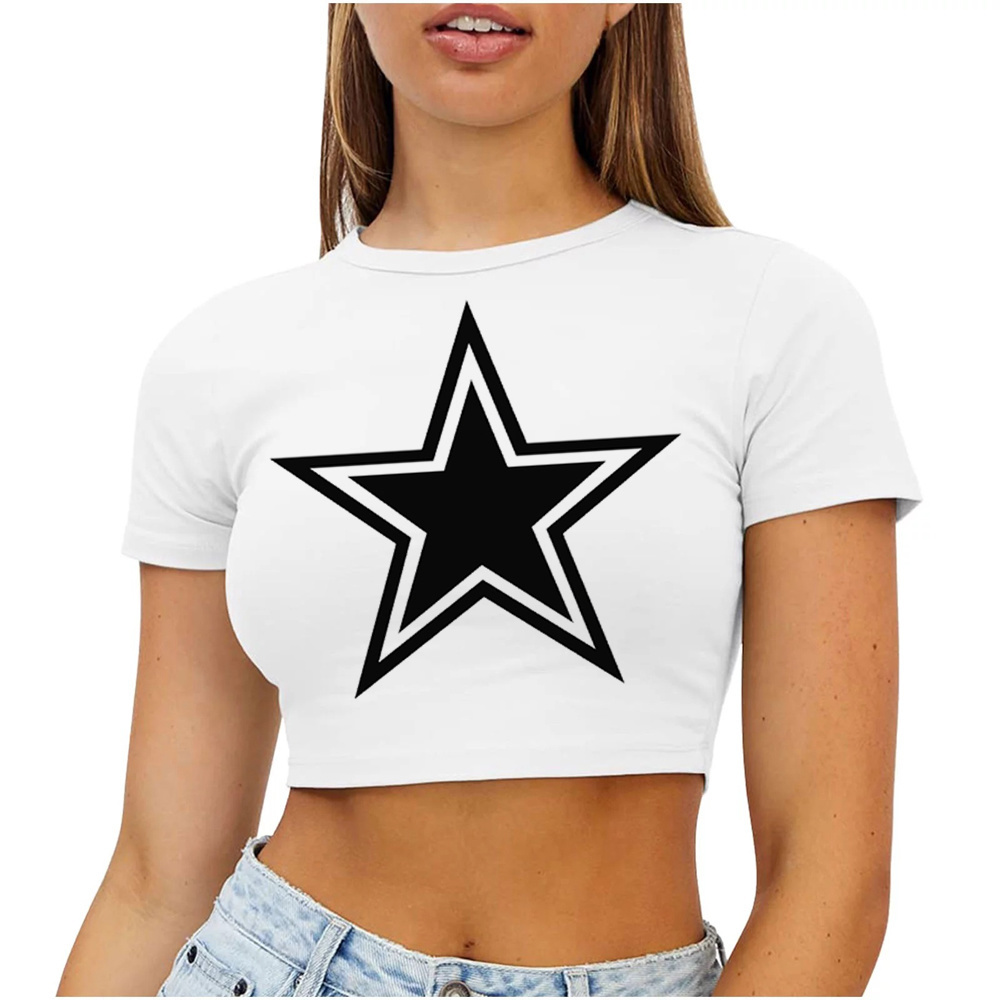 Summer Clothing Teens - Crop topy z lat 2000, Y2K,