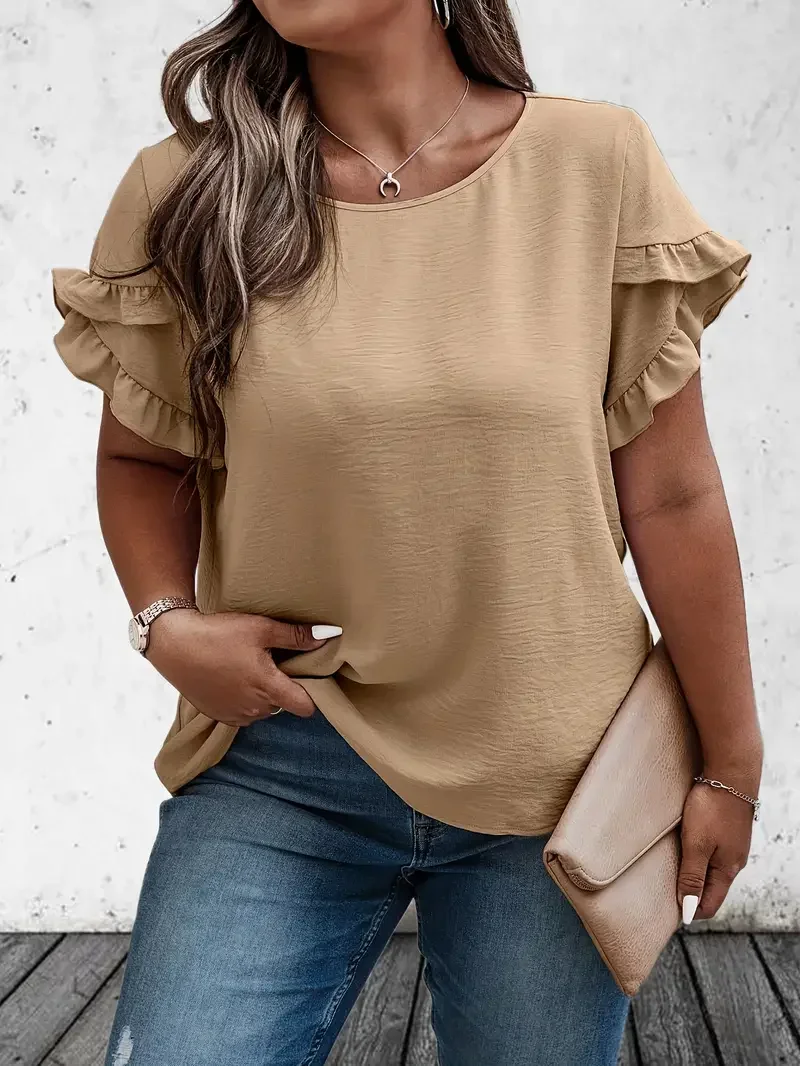 Summer Clothing Colors - Wiosna Lato Kobiety Plus Rozmiar 1XL-5XL
