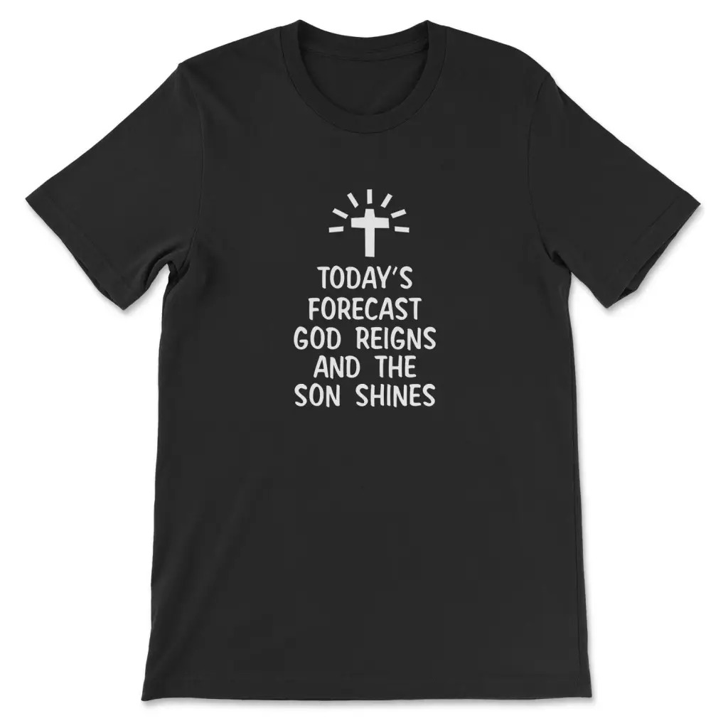 Summer Reign Clothing - Koszulka z przepowiednią na dziś: Bóg