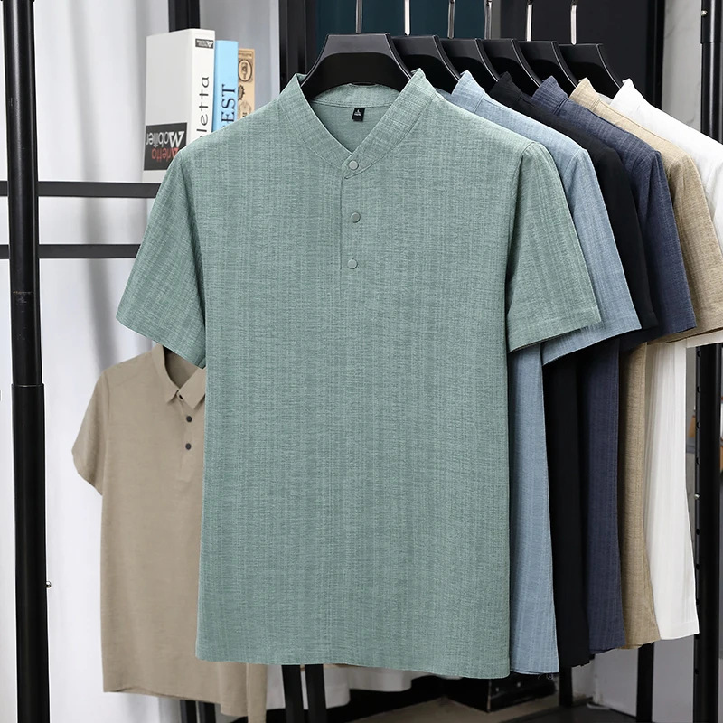 Summer Clothing Trends - Męskie koszule z krótkim rękawem, z