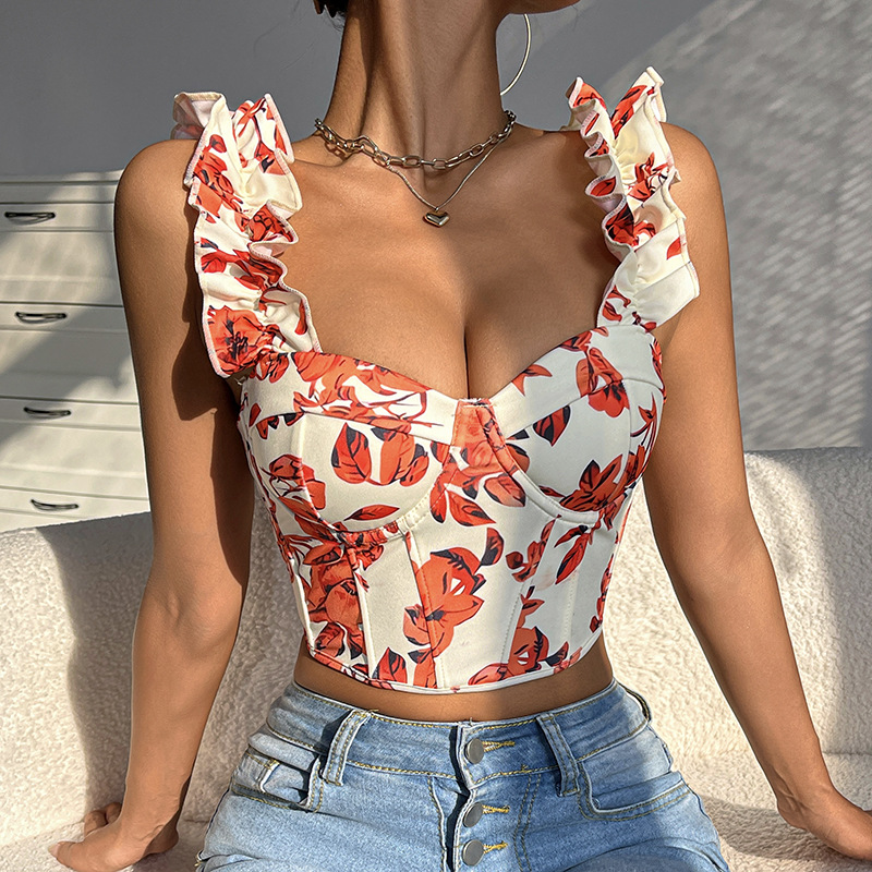 Summer Clothing Trends For Women - Gorsetowe crop topy, seksowna odzież damska,