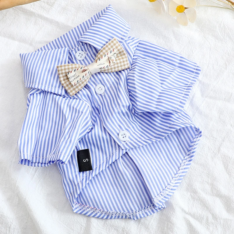 Summer Clothing Wholesale - Ubranka dla psów, koszulki w paski
