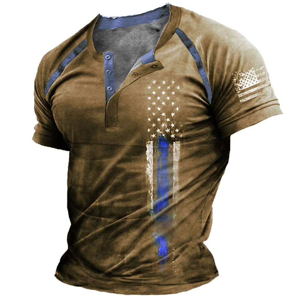 Summer Clothing Line - Zabawna koszulka męska Henry z nadrukiem