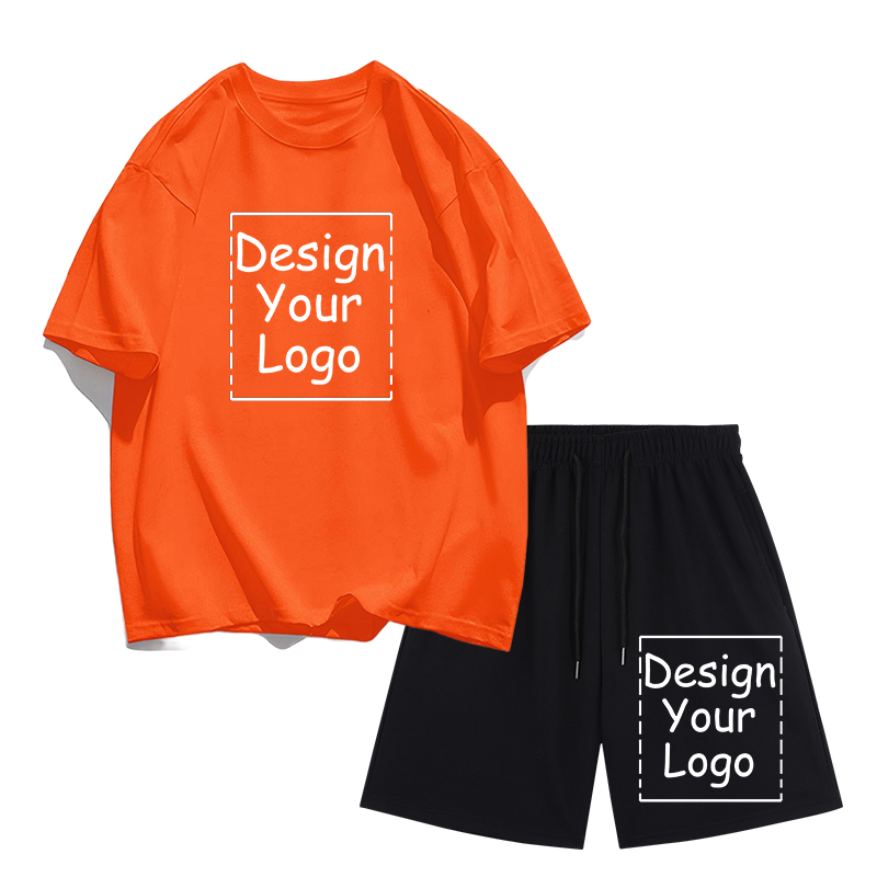 Summer Clothing Sets Men - Letni męski zestaw: personalizowane, wygodne koszulki