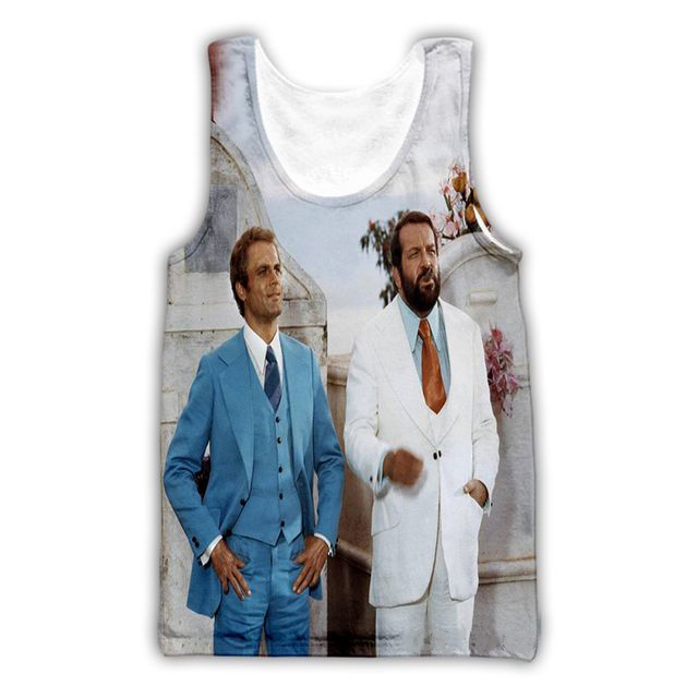 Summer Hill Clothing - Koszulki bez rękawów z nadrukiem 3D