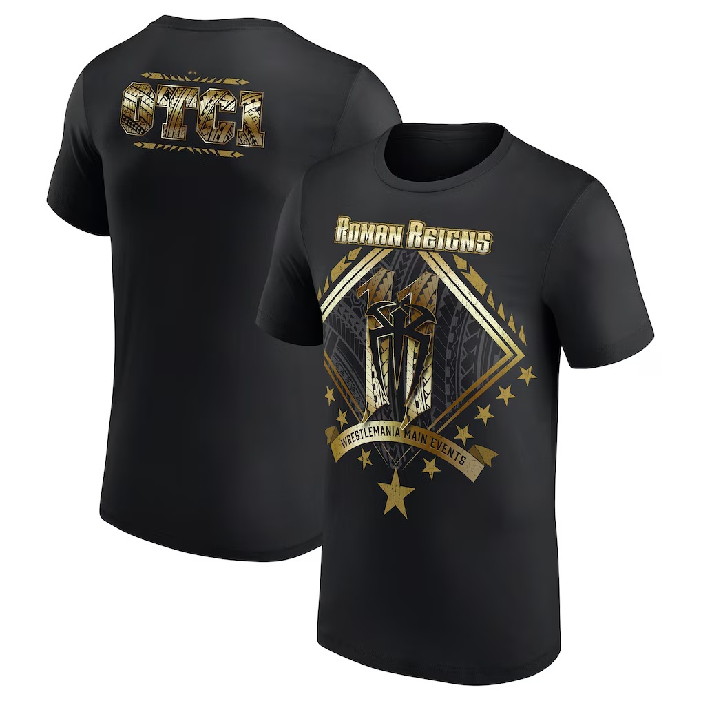 Summer Reign Clothing - Koszulka z nadrukiem Roman Reigns, nowy