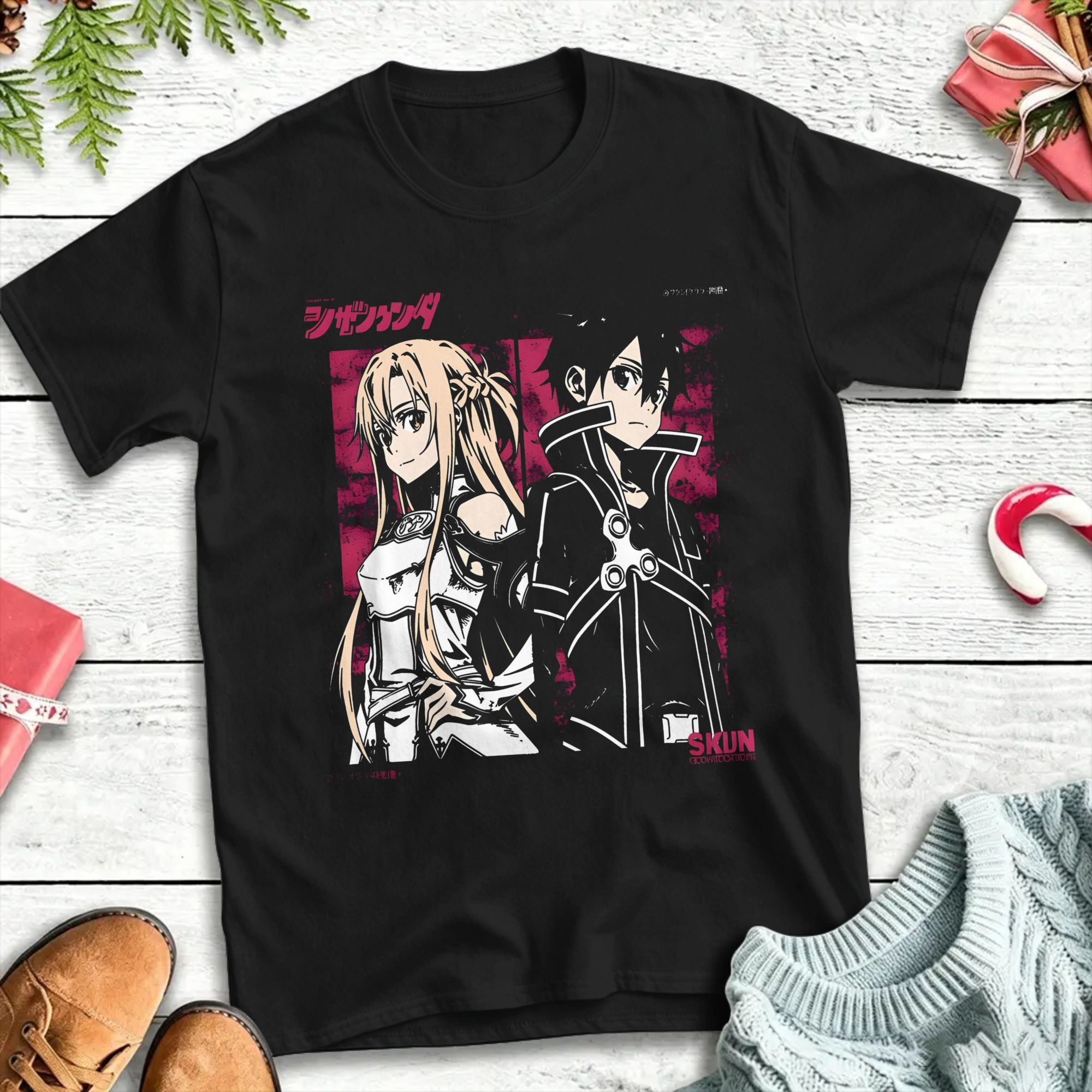 Summer Clothing Wholesale - Koszulka męska z motywem Kirito i