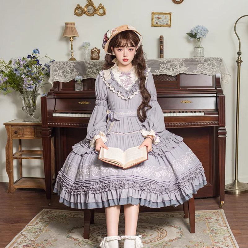 Japońska sukienka Cos Kawaii L – Summer Victorian Clothing recenzja i cena