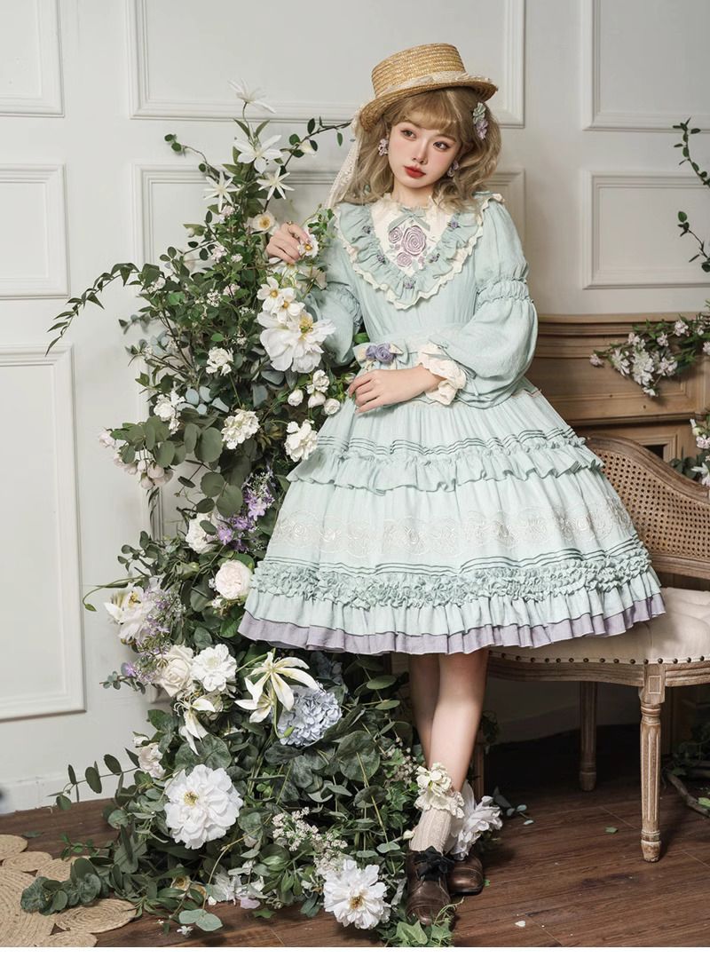 Japońska sukienka Cos Kawaii L – Summer Victorian Clothing recenzja i cena