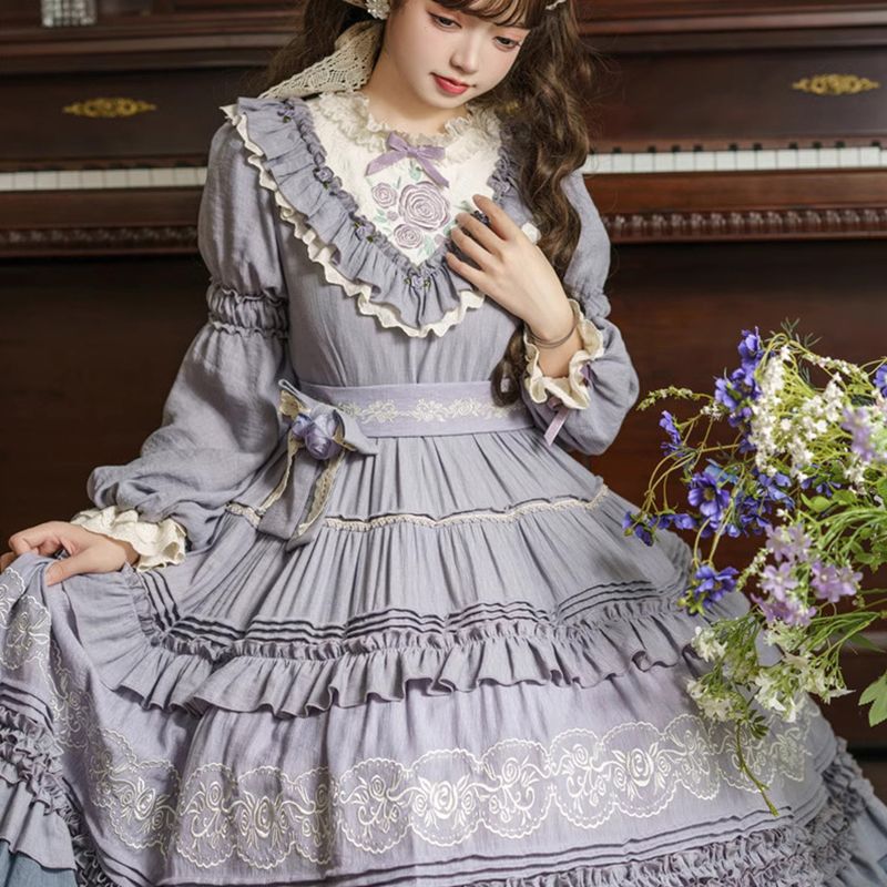 Japońska sukienka Cos Kawaii L – Summer Victorian Clothing recenzja i cena