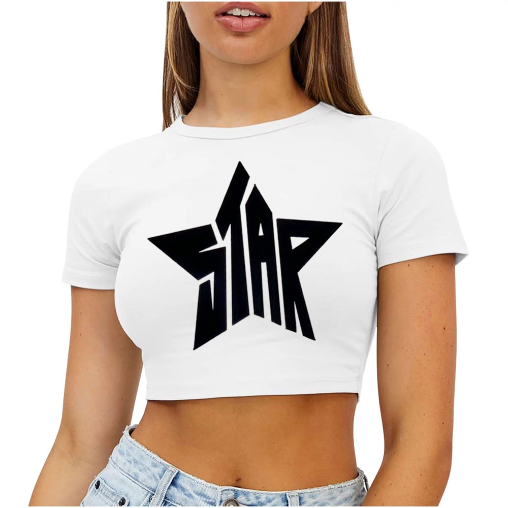 Crop topy z lat 2000, Y2K, let – Summer Clothing Teens recenzja i cena