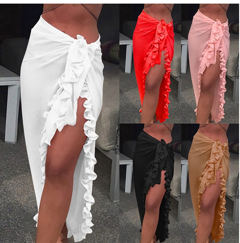 5 kolorów Ruffle Sarong dla ko – Summer Clothing Colors recenzja i cena