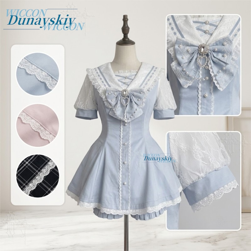 Zestaw Sukienki z Kołnierzykie – Summer Clothing Colors recenzja i cena