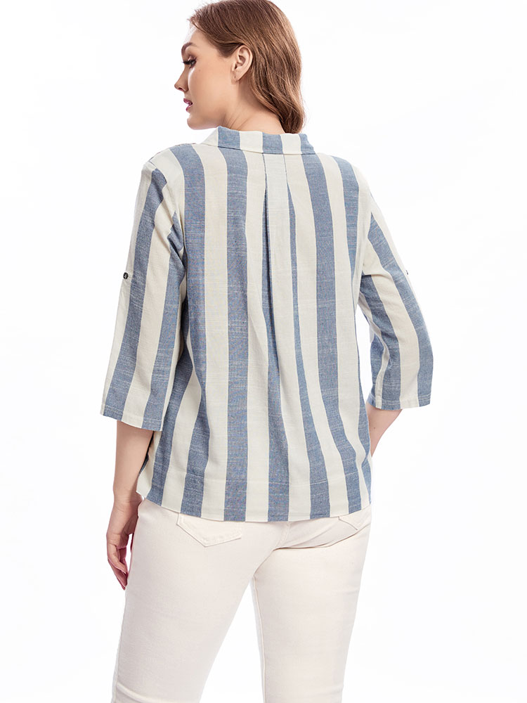Damska tkana koszula z klapami – Summer Clothing Colors recenzja i cena
