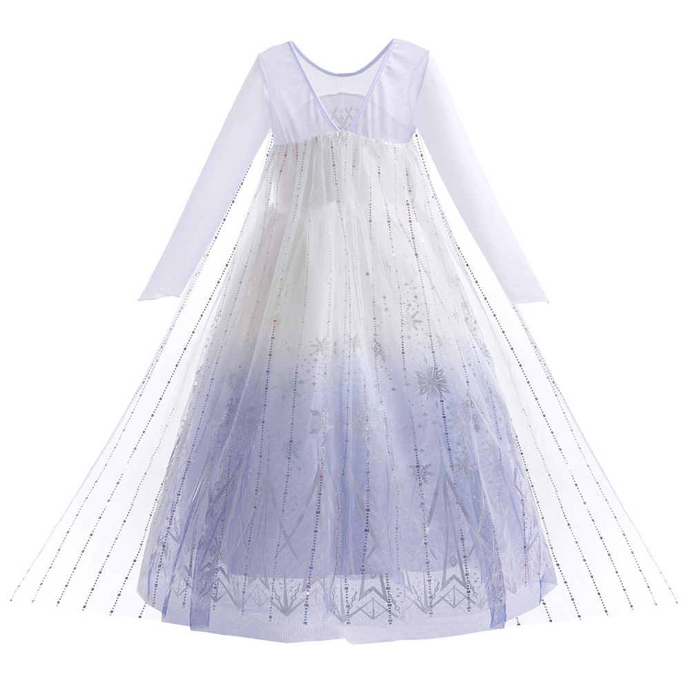 Białe sukienki Elsy dla dziewc – Summer Kids Clothing recenzja i cena