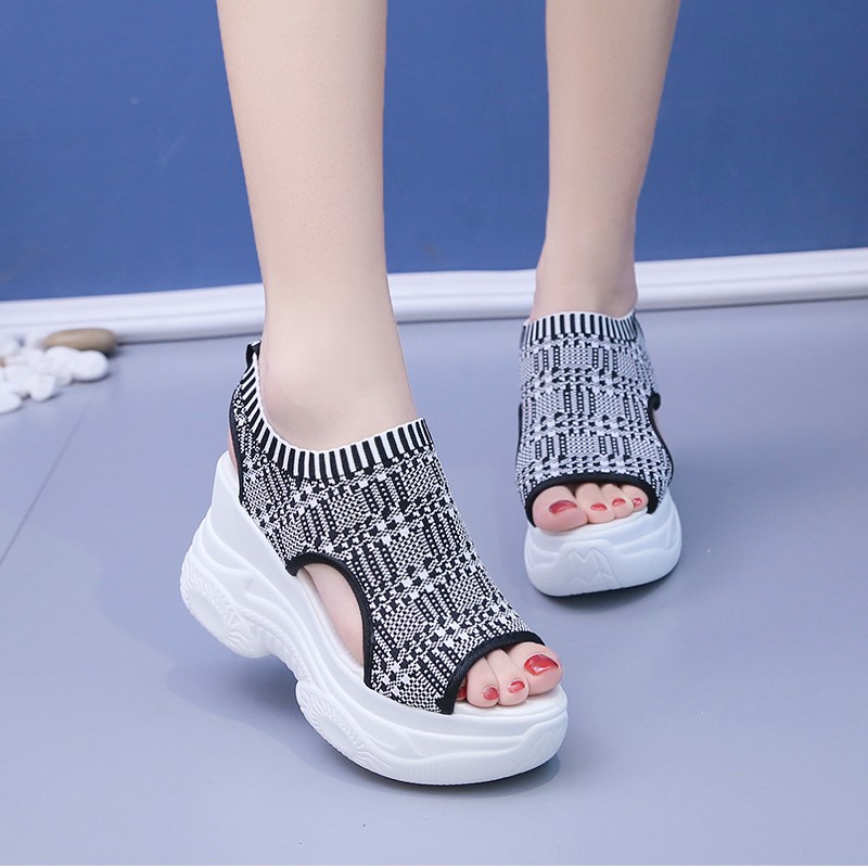 Damskie sandały na lato 2025,  – Summer Clothing Fabric recenzja i cena