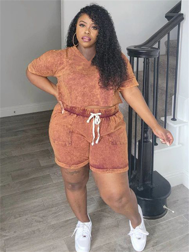 Wmstar Plus Size dwuczęściowe  – Summer Clothing Wholesale recenzja i cena