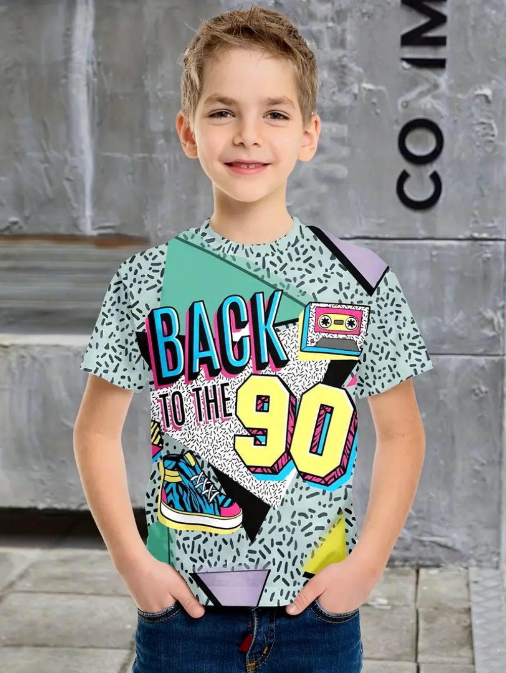 Dziecięca Koszulka T-Shirt Gra – Summer Clothing Drawing recenzja i cena