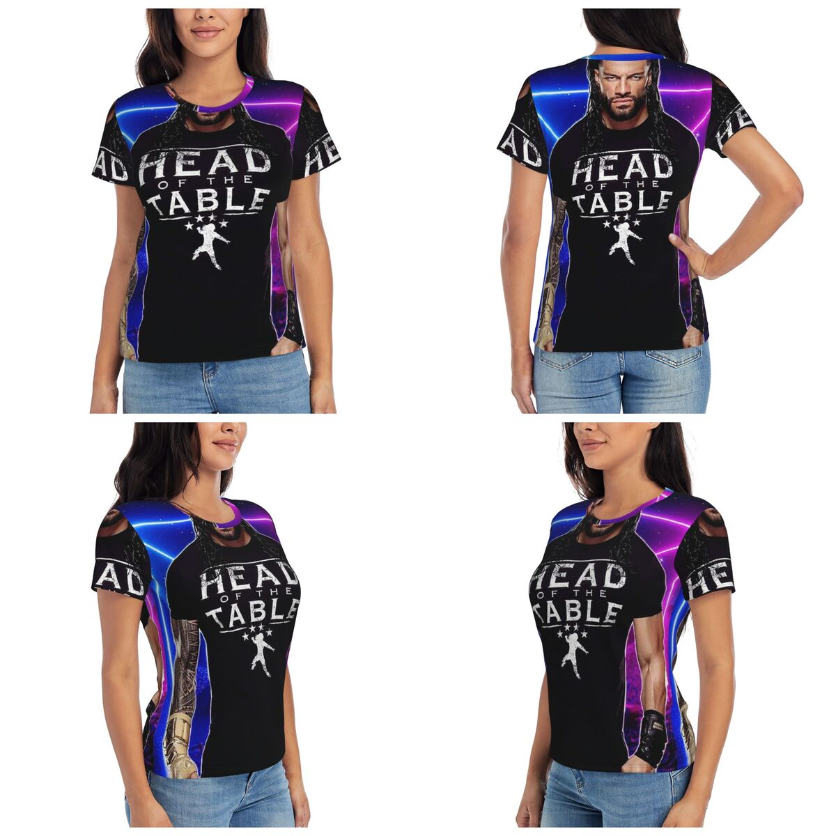 Koszulka wrestlingowa z Romane – Summer Reign Clothing recenzja i cena