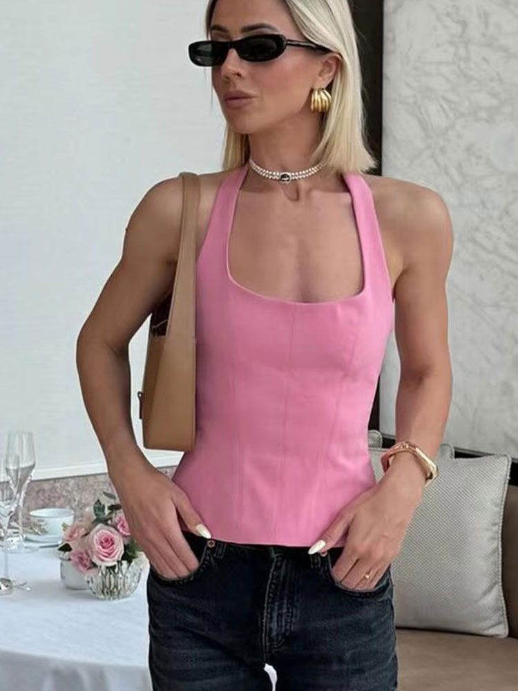 Damska modna bluzka typu halte – Summer Zara recenzja i cena