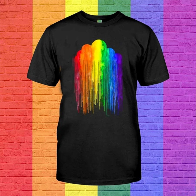 Nowy tęczowy T-Shirt z okrągły – Summer Clothing Trends recenzja i cena
