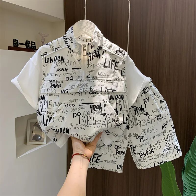Chłopięcy letni zestaw ubrań 2 – Summer Clothing Drawing recenzja i cena