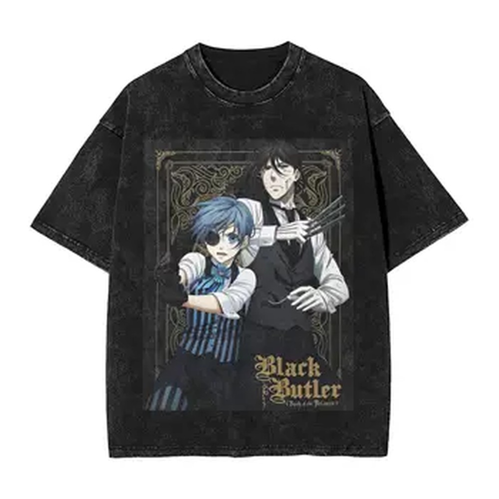 Anime Black Butler Graficzna K – Vintage Summer Clothing Men recenzja i cena
