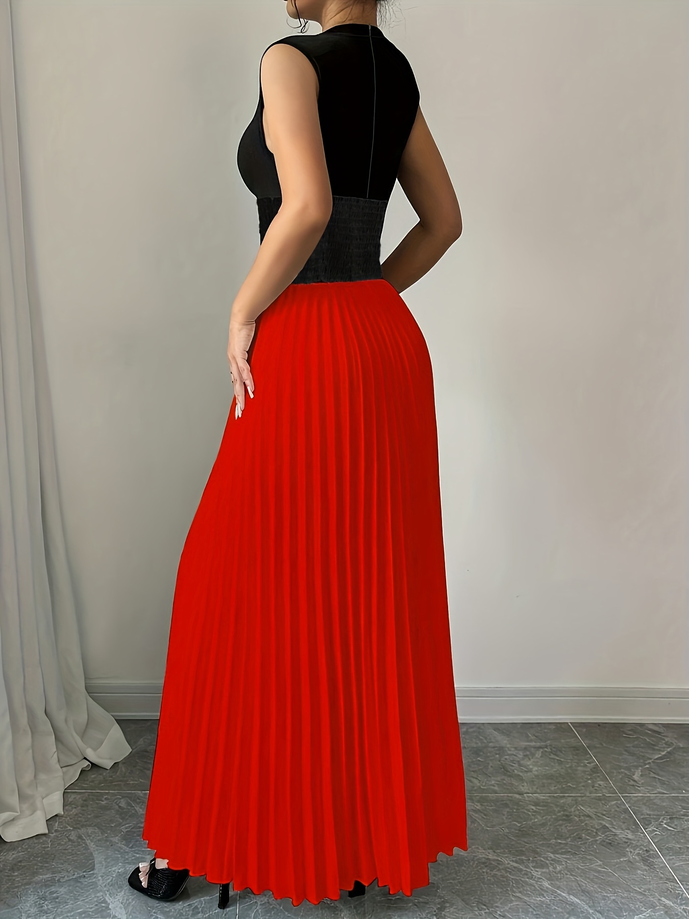 Damska sukienka maxi bez rękaw – Summer Clothing Colors recenzja i cena