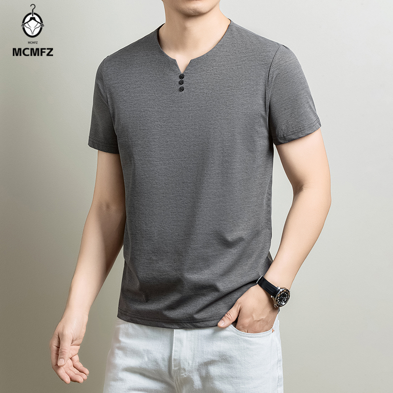 Męska koszulka Henley, wygodna – Summer Clothing Line recenzja i cena