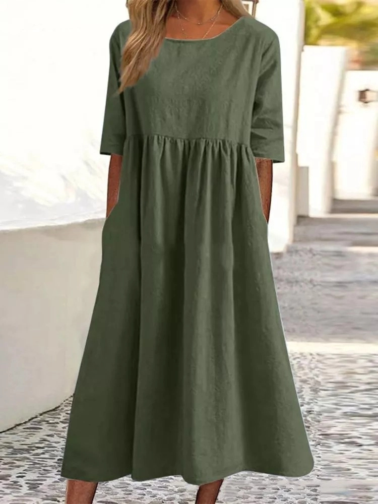 Nowa modna sukienka damska z o – Summer Clothing Colors recenzja i cena