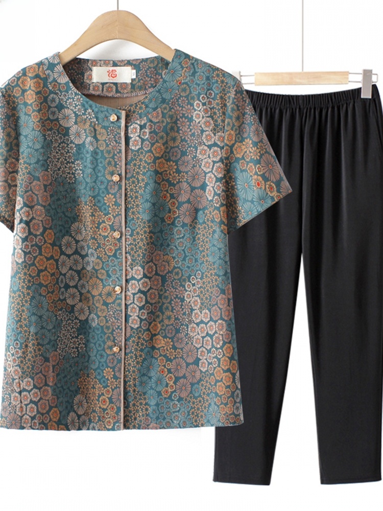 Komplet dwuczęściowy w stylu b – Summer Clothing For Women Over 60 recenzja i cena