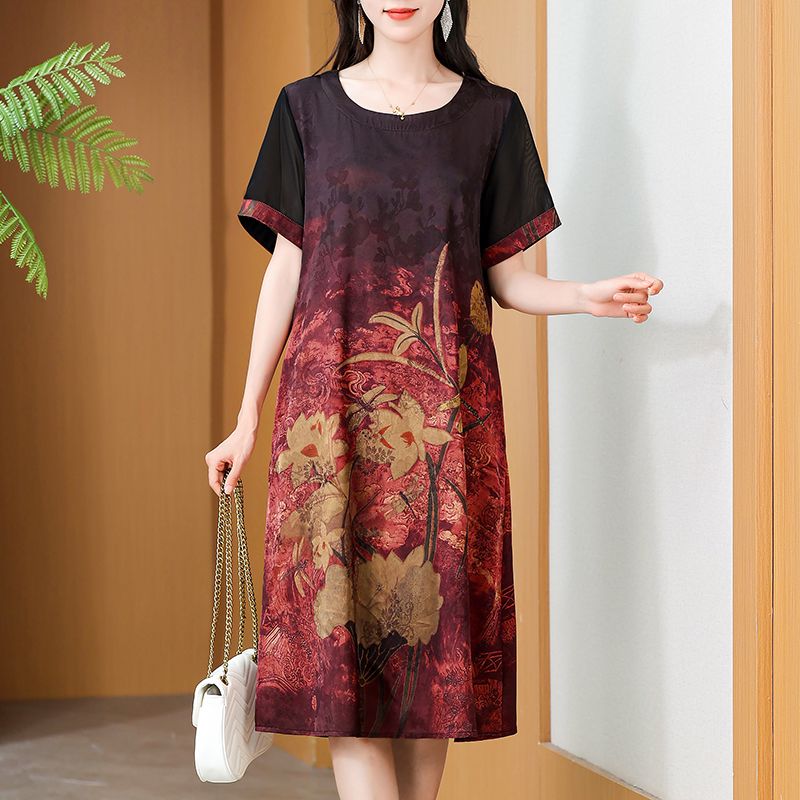 Elegancka sukienka midi z nadr – Summer Clothing For Women Over 60 recenzja i cena