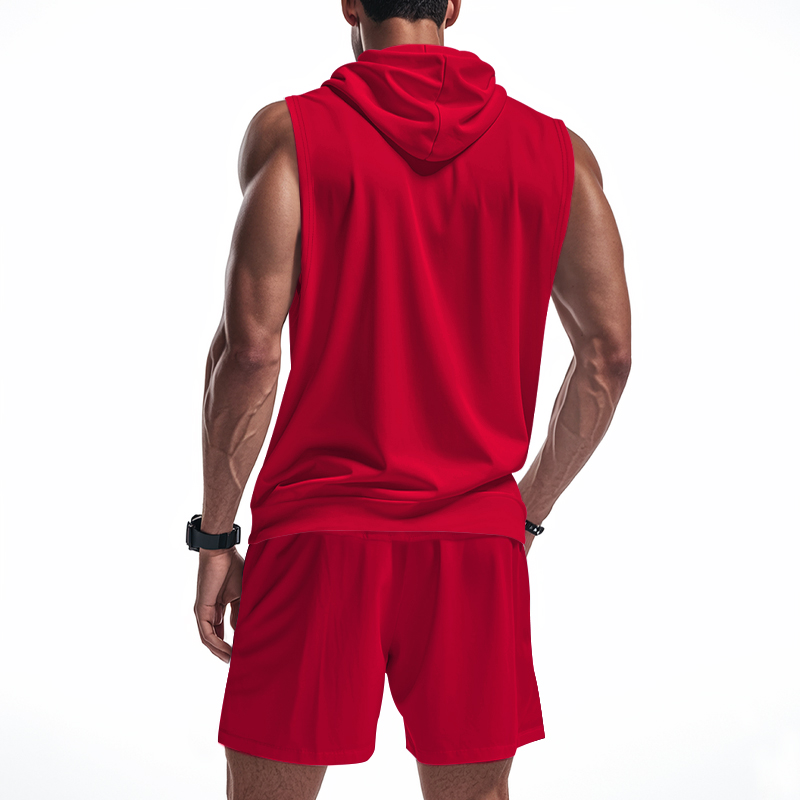 Męski garnitur bez rękawów z k – Summer Clothing Sets Men recenzja i cena
