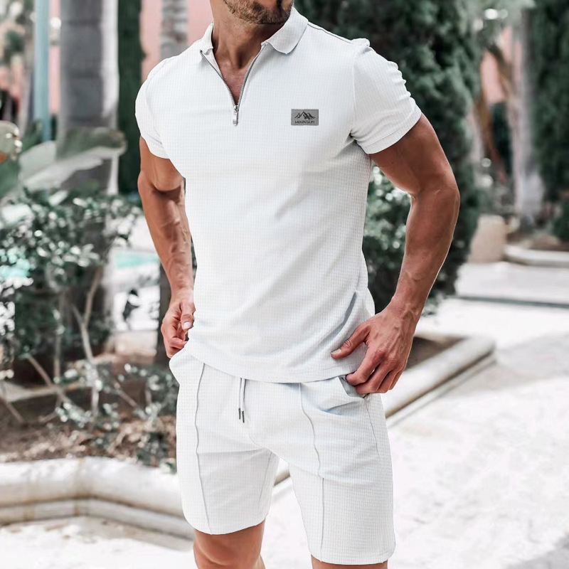 Nowy męski zestaw garniturowy  – Summer Clothing Items recenzja i cena