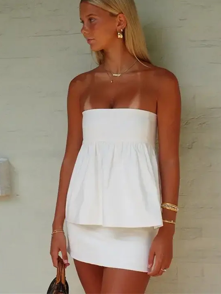 HXAO Top bez ramiączek Damski  – Summer Zara recenzja i cena