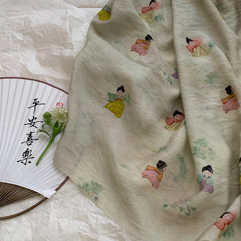 Śliczna tkanina z nadrukiem do – Summer Clothing Fabric recenzja i cena