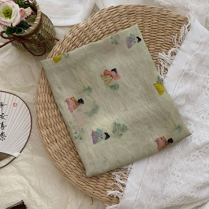 Śliczna tkanina z nadrukiem do – Summer Clothing Fabric recenzja i cena