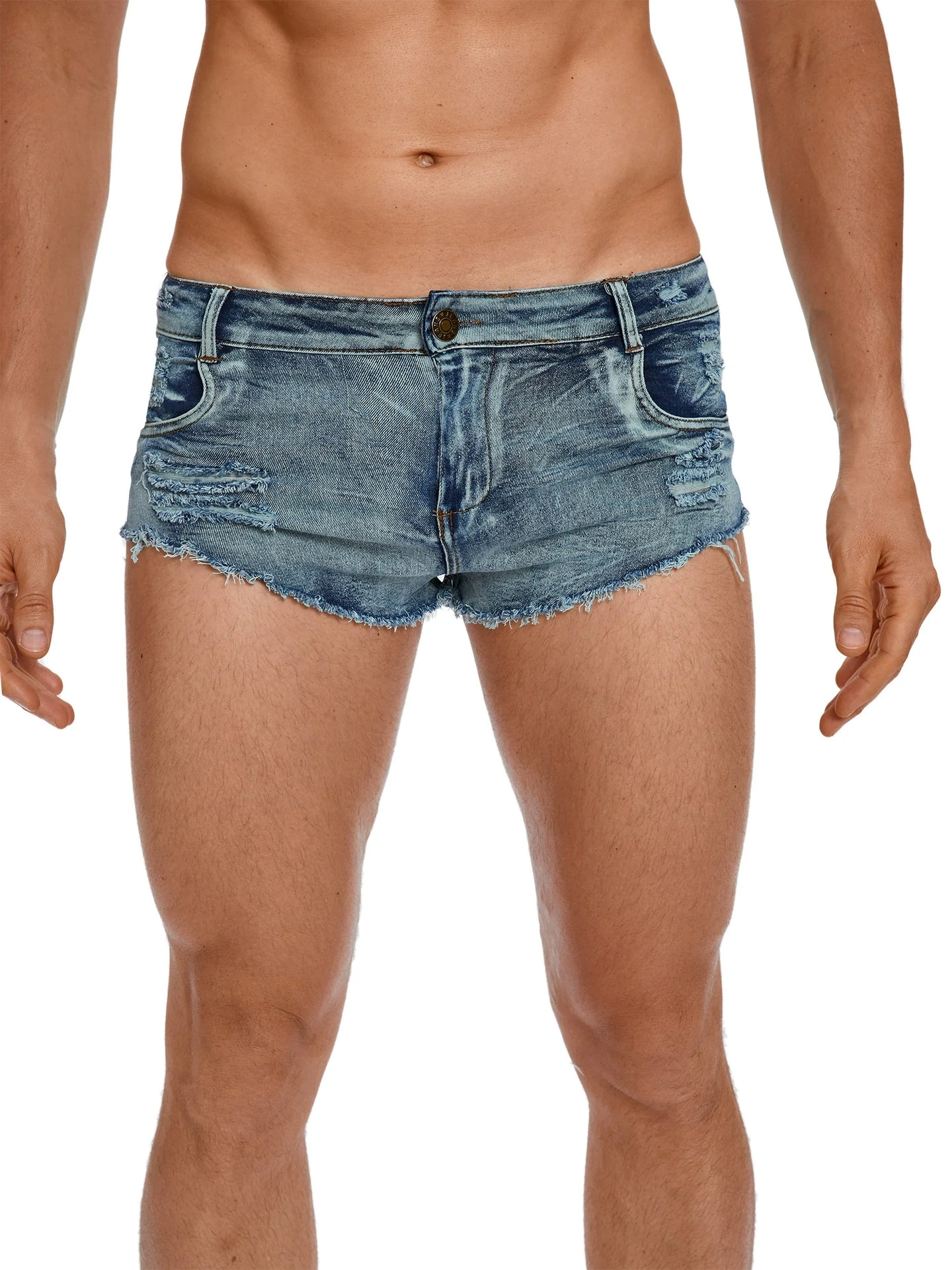 Męskie szorty jeansowe z niski – Vintage Summer Clothing Men recenzja i cena