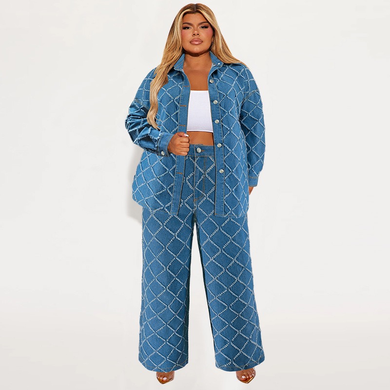 Wmstar Plus Size Denim Dwuczęś – Summer Clothing Wholesale recenzja i cena
