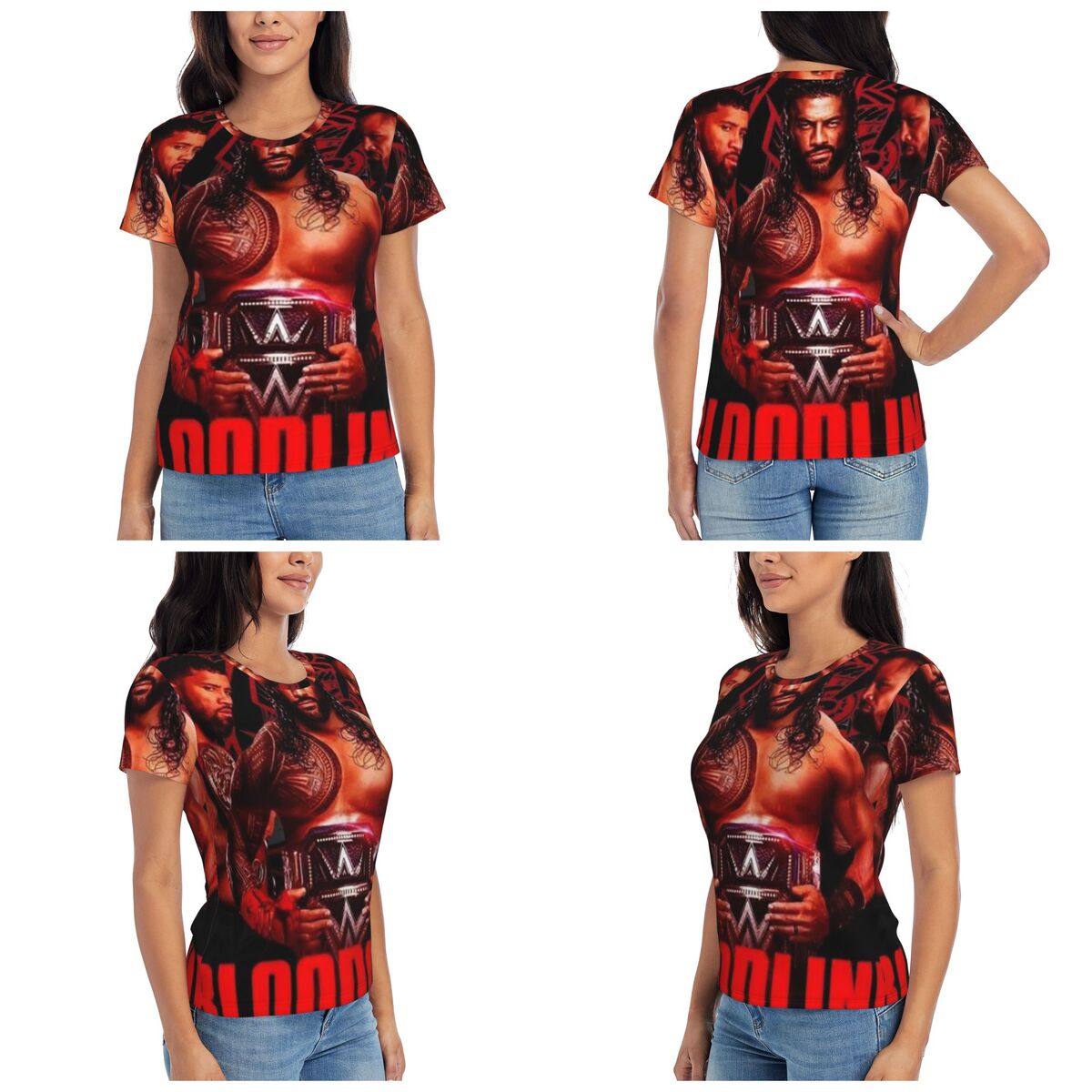 Koszulka wrestlingowa z Romane – Summer Reign Clothing recenzja i cena
