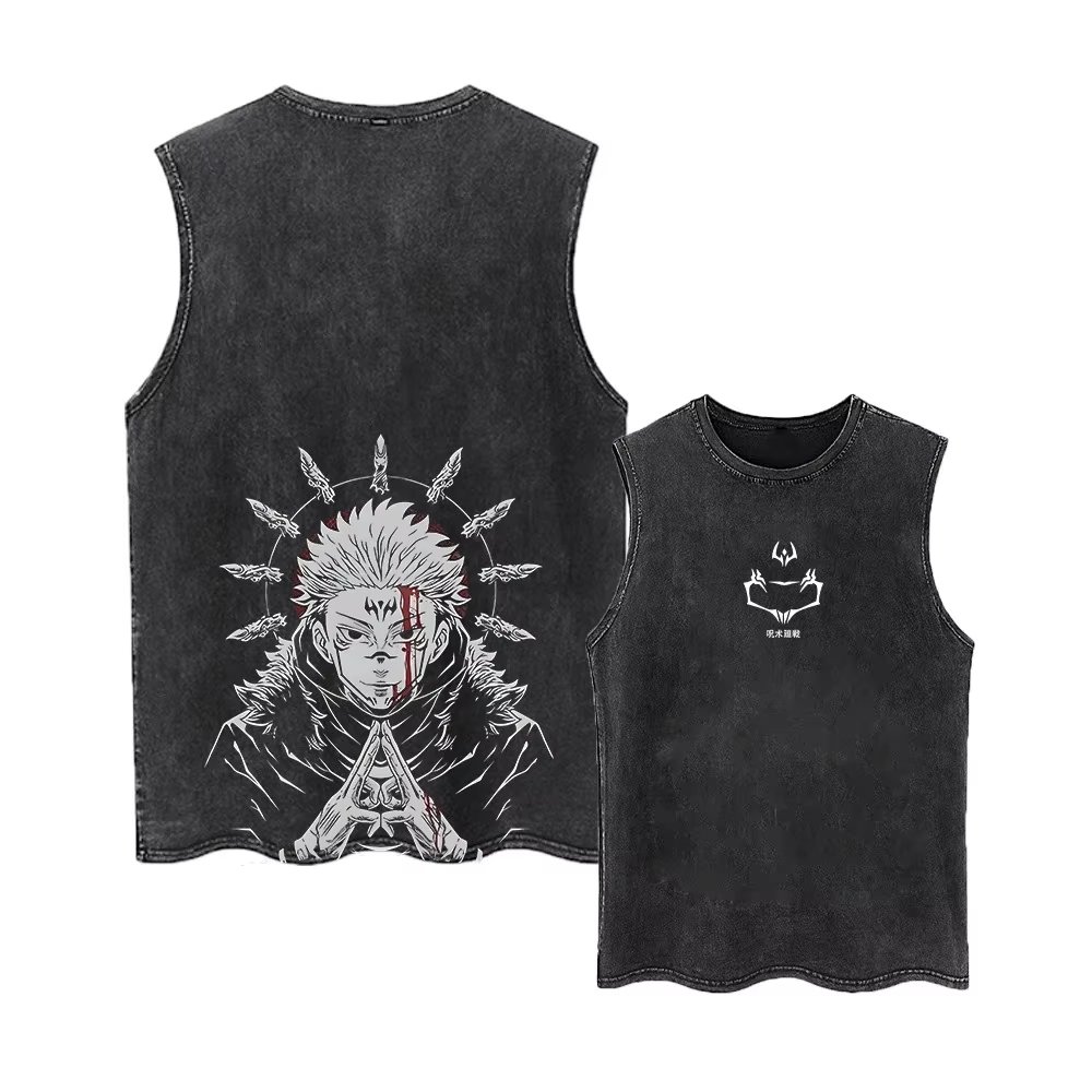 Koszulka bez rękawów Jujutsu K – Japan Summer Clothing Women recenzja i cena